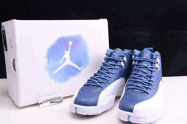 MaikeSneakers Blue Air 130690-404 Jordan Retro Stone 12 0730